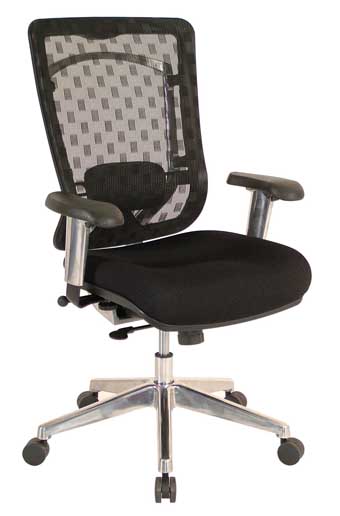 7001AL - High-Back Mesh Chair with Adjustable Arms