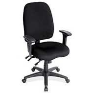 8456 Entice Series High-Back Multi-Function Task Chair (Black)