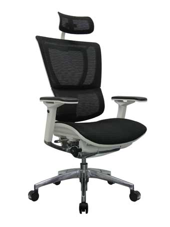 8521-8500 High-Tech Ergonomic High-Back Chair with Headrest