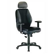 9201 - Fully Cushioned High-Back Chair with Headrest