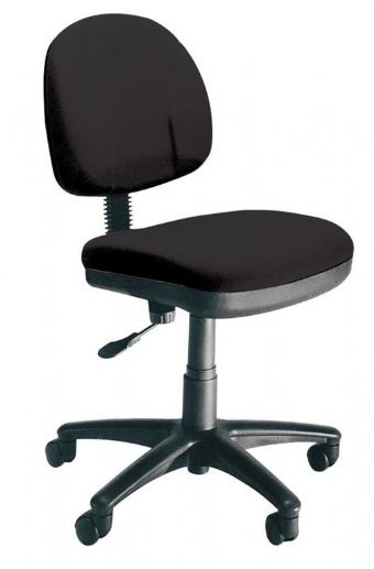 BC42 Office Master Basic Task Chair (Black Fabric/Black Frame)