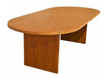 Amber Collection 8ft Racetrack Conference Table (Cherry)