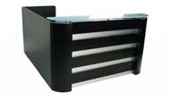 Faustino's LeFantome Reception Desk (Black)