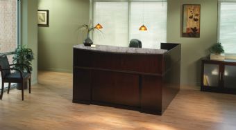 Sorrento Reception Desk (Espresso)
