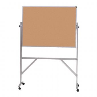 3x4 Aluminum Frame Double Sided Cork Board