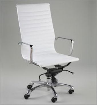 Euro Style Otto High Back Chair (Black)