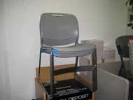 Stacking Chair (Light Grey)