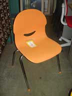 Virco IQ Series Student Chair (Orange)