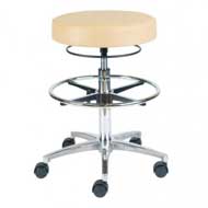 Office Master CL3 Medical Stool with Foot Ring 