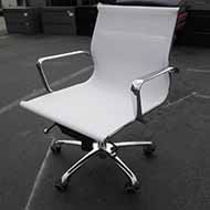 Merrell Mesh Low Back Chair (White)