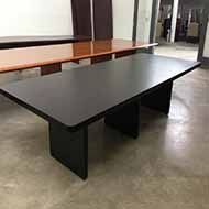10FT Rectangular Conference Table in Black