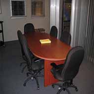 PL Cherry Conference Table with 9to5 1780 Chairs