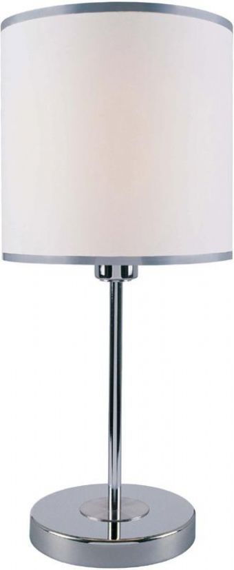 Modern Lamp Silver and White LS-21260CWHT