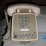 Vintage Putty Multi-Line Phone 