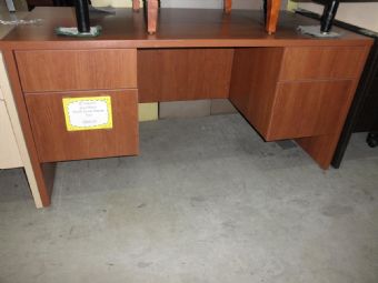 Double Pedestal 30x60 (Spice Walnut)