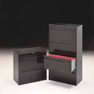 700 Series 2-Drawer & 4-Drawer Lateral Files (Charcoal)