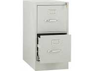 HON 512 Series 2-Drawer Vertical File (Light Grey)