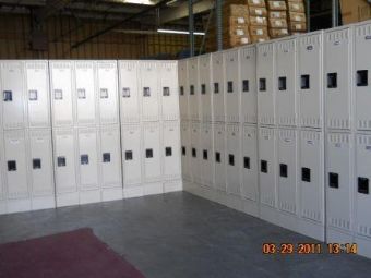 Double-Tier Lockers (Beige)