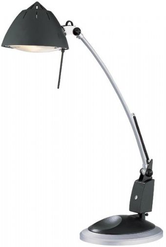 LS-20927BLK Lite Source Ferris Collection Desk Lamp (Black)