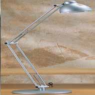 LS-3003SILV Lite Source Infinity Desk Lamp (Silver)