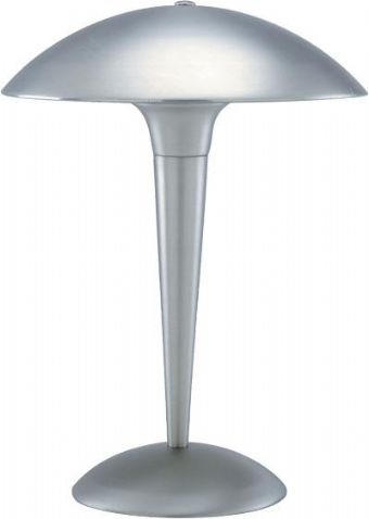 LS-377SS Lite Source Contemporary Gem Table Lamp (Satin Steel Finish)