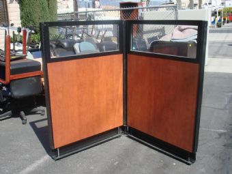 Glass Panels Cognac Laminate