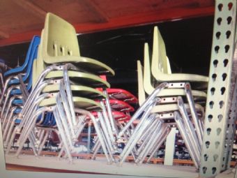 Olive Green School Chairs