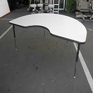 Virco 72 Training Table (Grey)