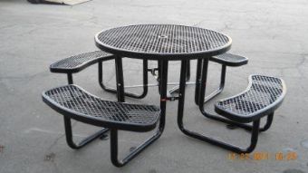 Virco Patio School Bench Table 