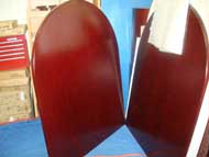 Racetrack Mahogany Conference Table 