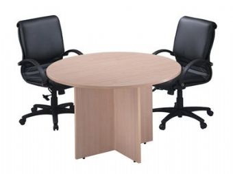 Maple Conference Table with Chairs