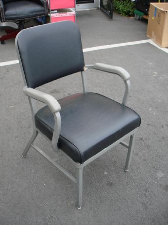 Vintage Tanker Chair with Arms