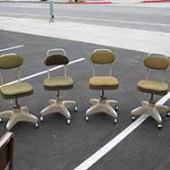 Vintage Swivel Task Chairs 