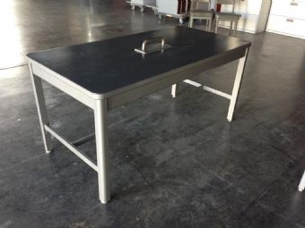 Tanker Table with Handcuff Handle